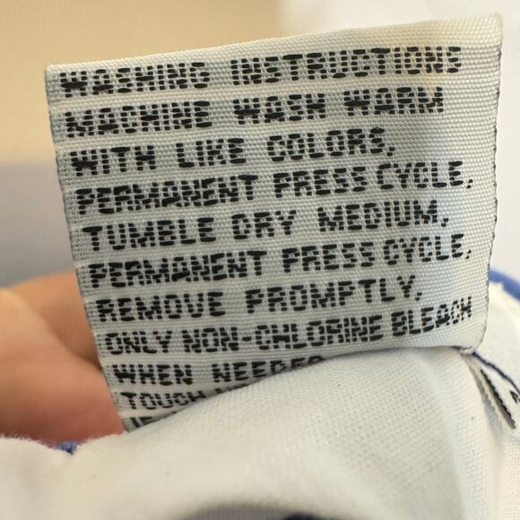 Haband Men’s Blue Casual Y2K Shorts Size 38 Cotton Blend Pockets Classic Fit - Picture 7 of 8